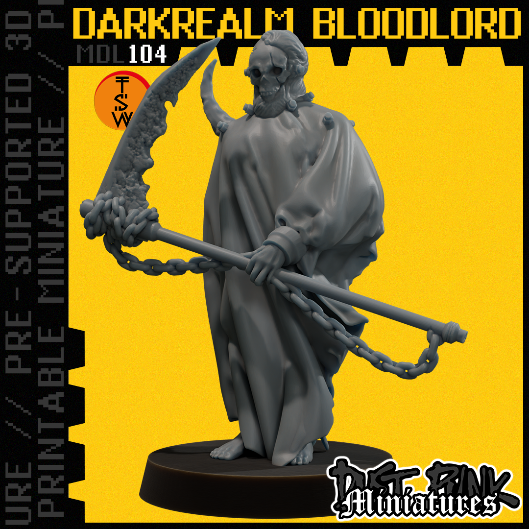 MDL104 DARKREALM BLOODREALM [PRE-SUPPORTED]